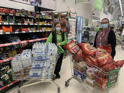 Snacks for vaccination centre | Asda Wigan