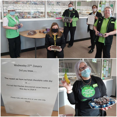 National chocolate cake day  | Asda Donnington Wood