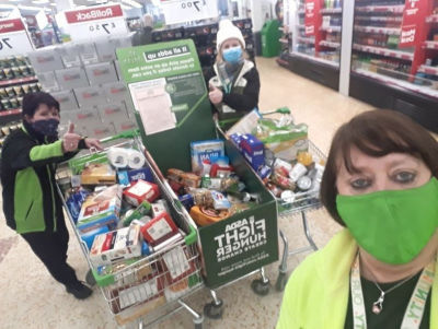 Generous customers support foodbank | Asda Cramlington