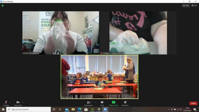 Teaching 'bread in a bag' on Zoom | Asda Fareham