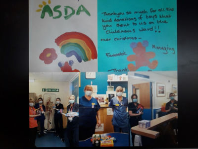 Children's Hospital Ward Christmas TOY JOY  | Asda Barnstaple
