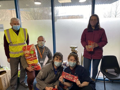 Donation to the Grantham Vaccination Centre | Asda Grantham