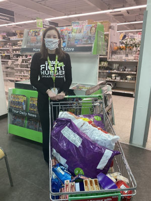 Donation to the Grantham Vaccination Centre | Asda Grantham