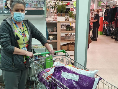 Donation to the Grantham Vaccination Centre | Asda Grantham