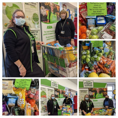 Donation to local pre-schools | Asda Bromsgrove