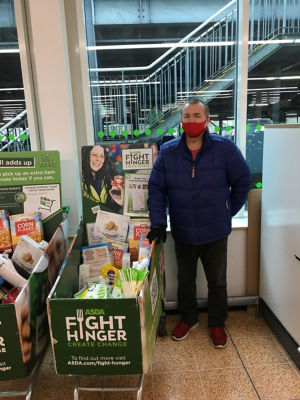 Food donations for our local food bank  | Asda Longwell Green