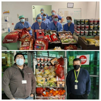Donating food and water to our emergency trauma teams  | Asda St Leonards on Sea