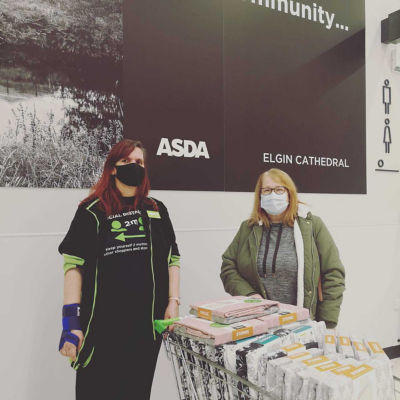 Moray Woman's Aid donation | Asda Elgin