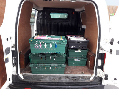 Shopping donation to food bank | Asda Barnstaple