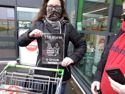 Shopping donation to food bank | Asda Barnstaple