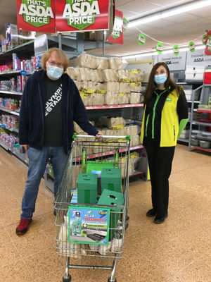 Store Donations  for Bourne chapel Kingswood Food Bank  | Asda Longwell Green