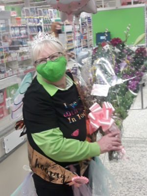 Happy 80th birthday to Val from Asda Bedminster  | Asda Bedminster