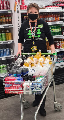 Fight hunger donation | Asda Newport Isle of Wight