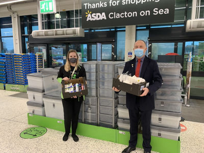 Donation to Warm Hearts for Cold Hands  | Asda Clacton-on-Sea