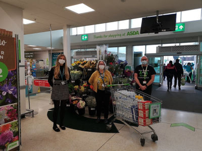 Supporting our local Covid Vaccine centre. | Asda Long Eaton