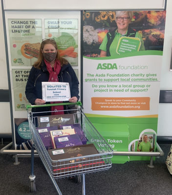 Tunstall School donation | Asda Sittingbourne
