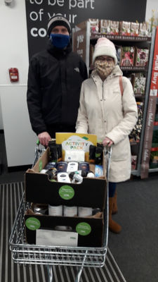 Food bank support during Lockdown 3 | Asda Darlington