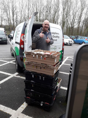 Newport Foodbank collection | Asda Newport