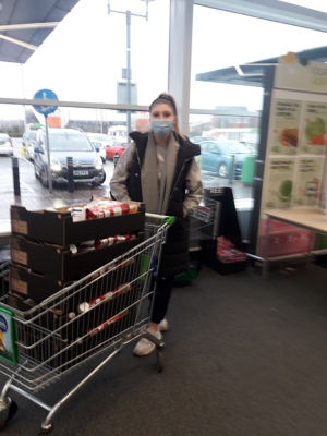 Fight Hunger Create Change donation | Asda Leigh