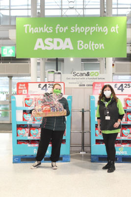 Bolton store donates chocolates to Old Vicarage residential home. | Asda Bolton