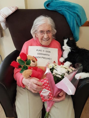 Valentines for our care homes  | Asda Pwllheli