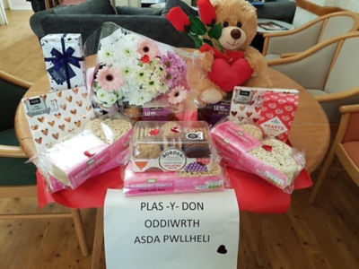 Valentines for our care homes  | Asda Pwllheli