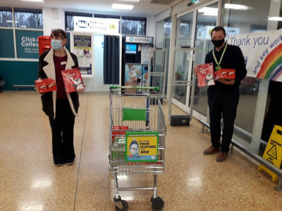 Local care home Valentine donation | Asda Taunton