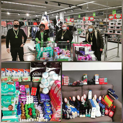 Watford Hygiene Bank donation | Asda Watford