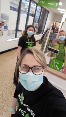 Collection trolley for hospital | Asda Warrington