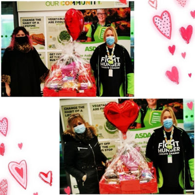 Spreading the love to a couple of care homes for Valentines day  | Asda St Leonards on Sea