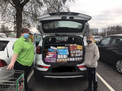 Foodbank collection  | Asda Swansea