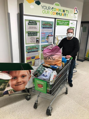 West Bromwich Foodbank collection | Asda Great Bridge