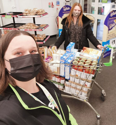 Essential food donation for Piper Hill School | Asda Wythenshawe