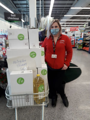 Abaingdon Primary School donation  | Asda Reddish
