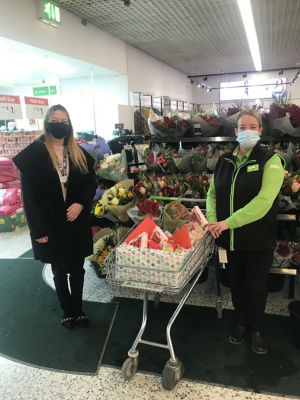 Valentine's treats for care home | Asda Blackburn