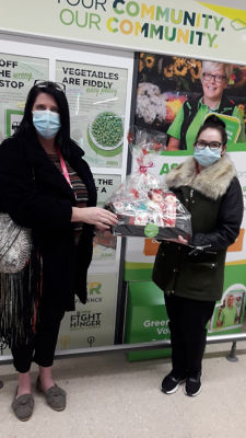 Spreading the love with well-being hamper for care home | Asda Darlington
