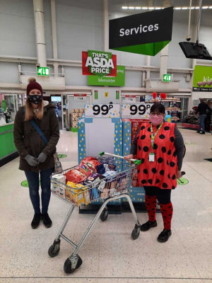Worcester Hospital donation | Asda Worcester