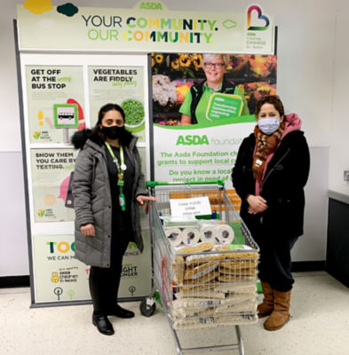 Care Foodbank  donation | Asda Feltham