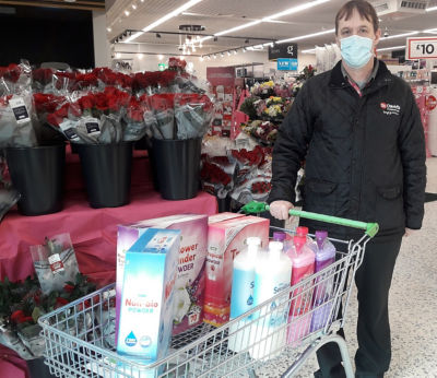 Donation to St David's Hospice | Asda Newport