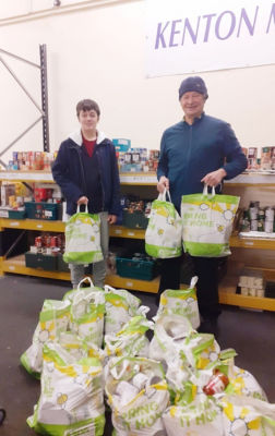 Food parcels for Kenton Food Bank | Asda Gosforth