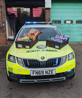 East of England ambulance  | Asda Clacton-on-Sea