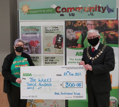 £300 for Wakes Community Centre | Asda Donnington Wood