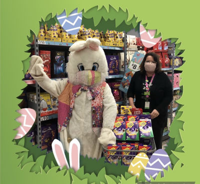 Easter Bunny fundraising | Asda Downpatrick