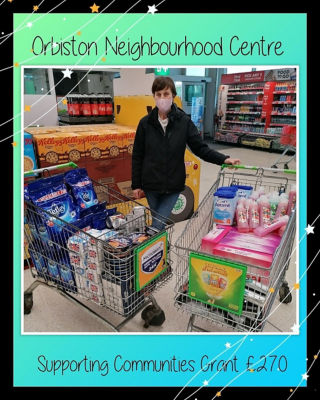 Grant to Orbiston Neighbourhood Centre  | Asda Motherwell