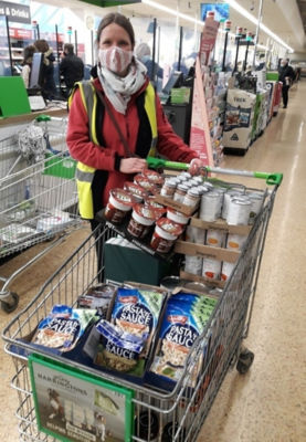 Donation to St Paul's Pantry | Asda Crewe