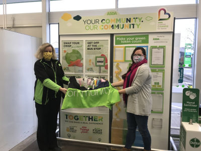 Shooting Stars Community Chest clothing donation  | Asda Gillingham