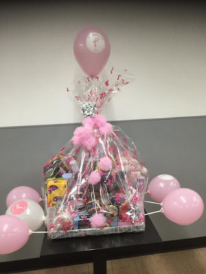 Tickled pink raffle hamper with our gorgeous George colleagues.  | Asda Dundee West