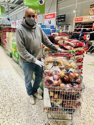 Donation to feed the charity | Asda Leicester Abbey Lane