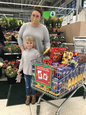 Easter eggs for local care home  | Asda Swindon Haydon