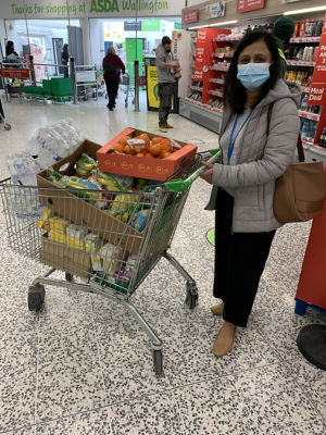 Snacks for vaccination centre | Asda Wallington